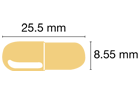 Dosage size (capsule, tablets, scoops, etc)
