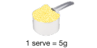 Dosage size (capsule, tablets, scoops, etc)