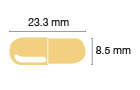 Dosage size (capsule, tablets, scoops, etc)