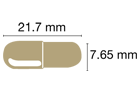 Dosage size (capsule, tablets, scoops, etc)