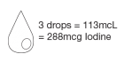 Dosage size (capsule, tablets, scoops, etc)