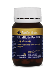 UltraBiotic Factors for Juniors 30 chewable tablets