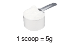 Dosage size (capsule, tablets, scoops, etc)