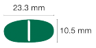 Dosage size (capsule, tablets, scoops, etc)