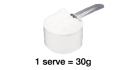 Dosage size (capsule, tablets, scoops, etc)