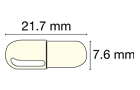 Dosage size (capsule, tablets, scoops, etc)