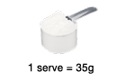 Dosage size (capsule, tablets, scoops, etc)