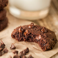Double Choc Hemp Cookies photo