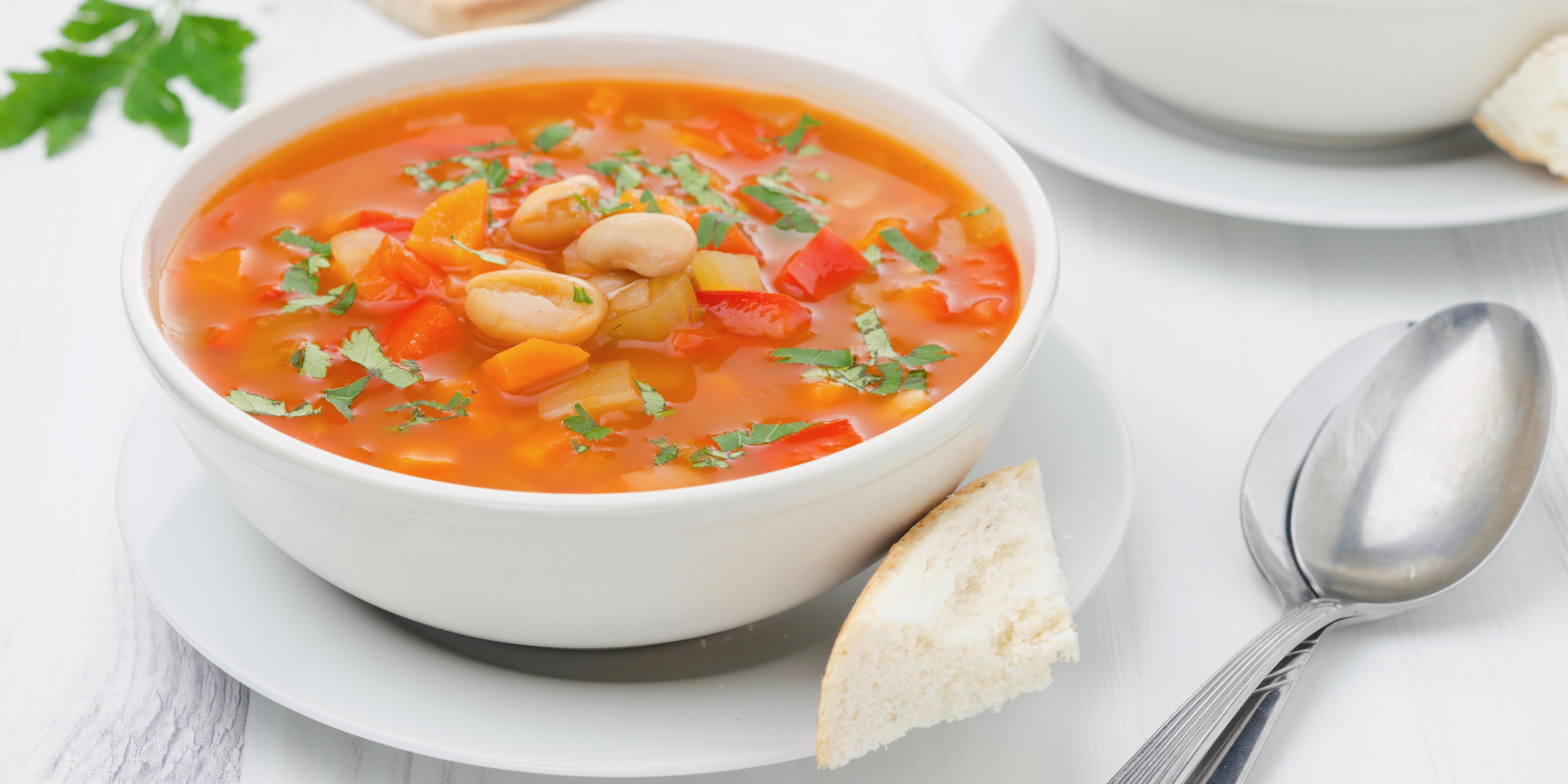 Minestrone soup photo