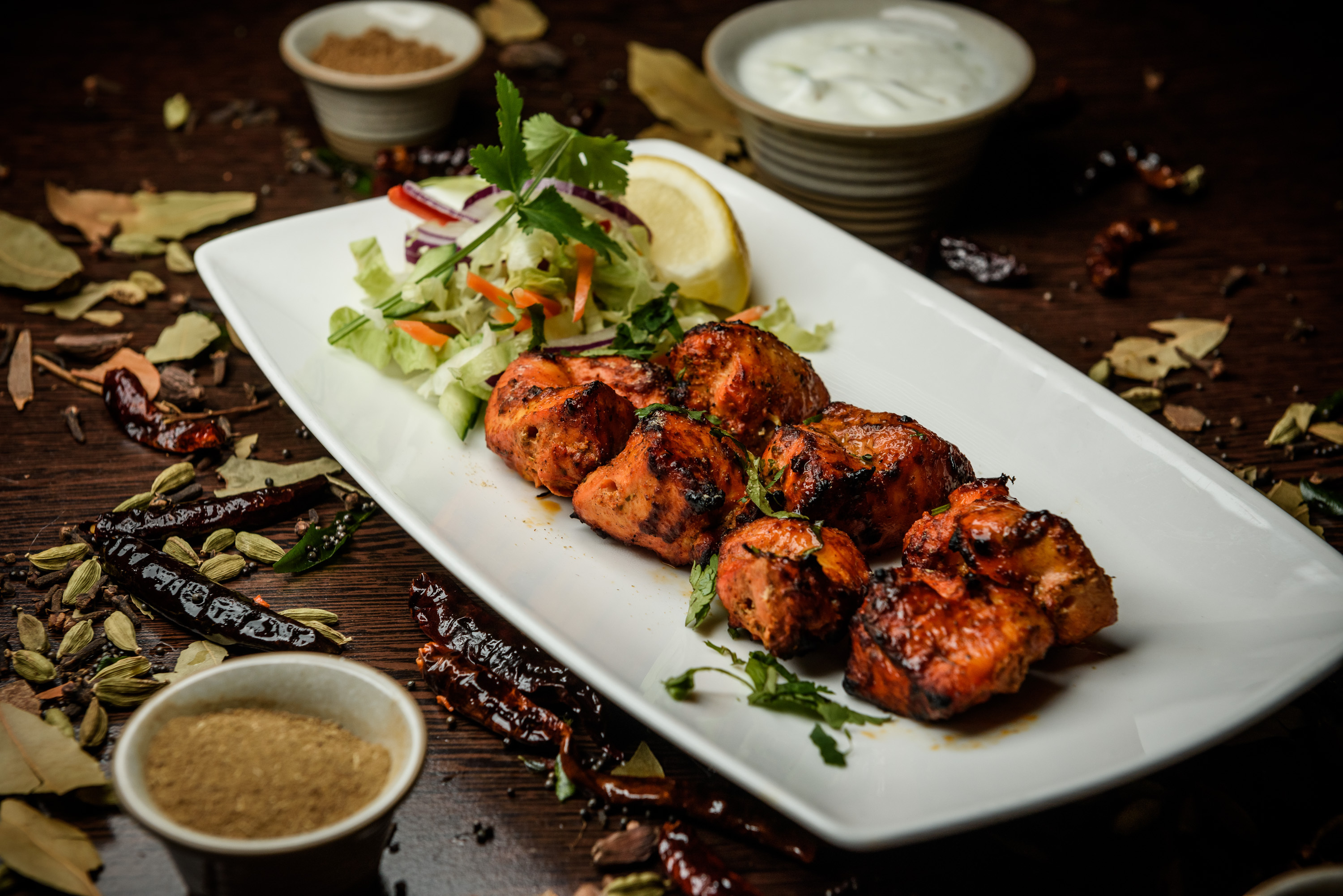 Chicken tikka photo