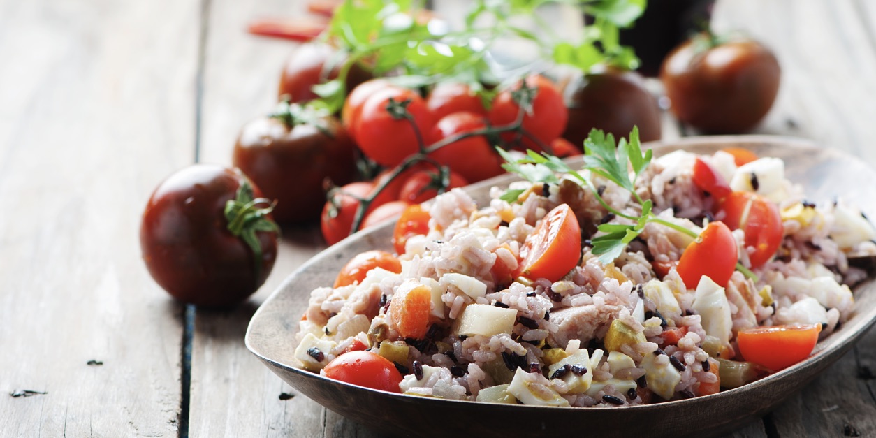 Tuna & brown rice salad photo