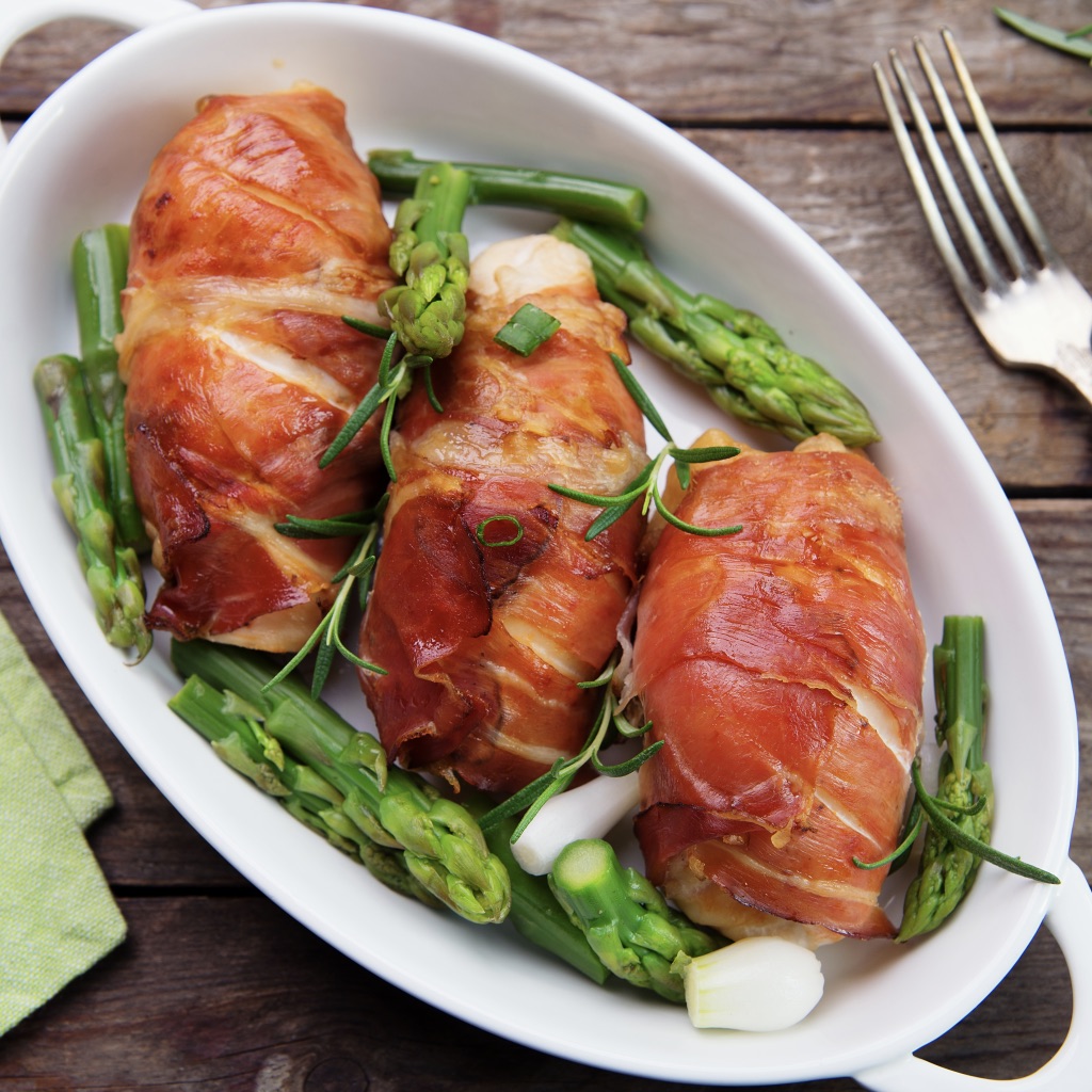 Italian-style rolled chicken photo