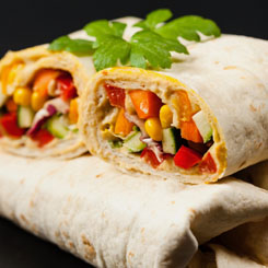 Mixed Bean Wraps photo