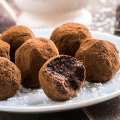 Clean Protein Brownie Bite photo