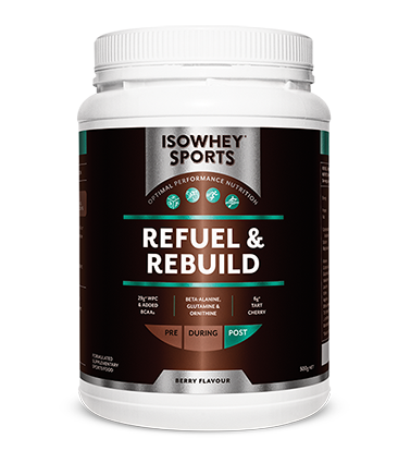 Post-workout product range